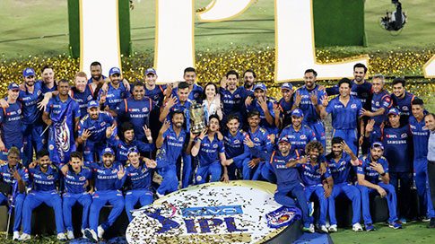 mi ipl champions