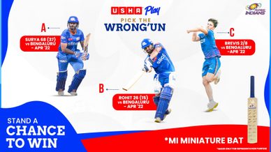 Contest 1: Win Mumbai Indians' team merch