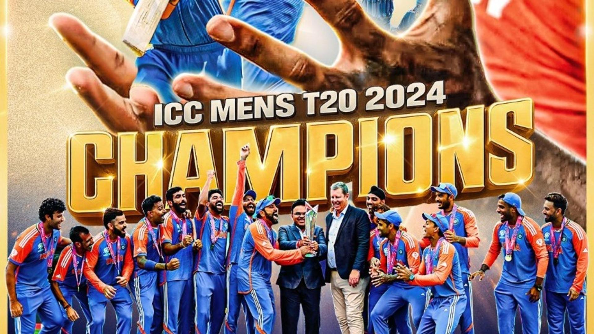 29th June 2024 - India became T20 World Champions after 17 years!! 