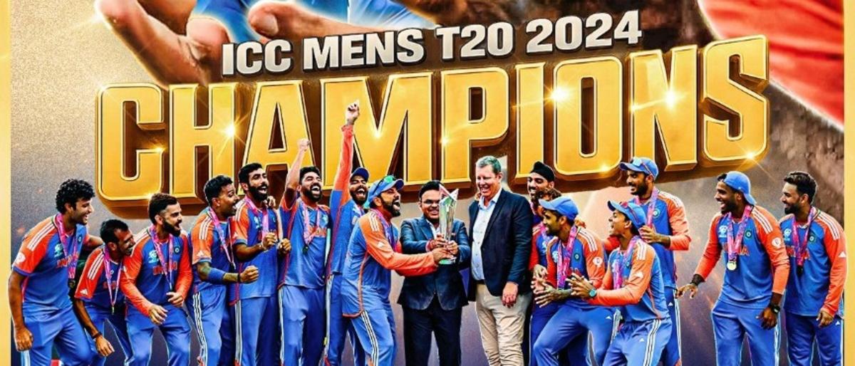 29th June 2024 - India became T20 World Champions after 17 years!! 