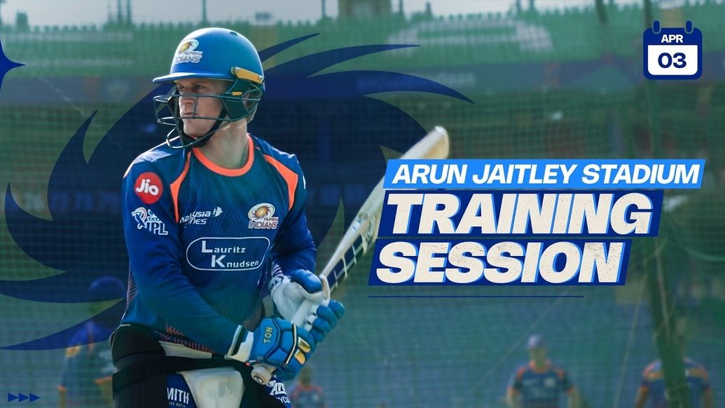 MI Daily 2026: April 3 - Practice Session in Delhi | Mumbai Indians
