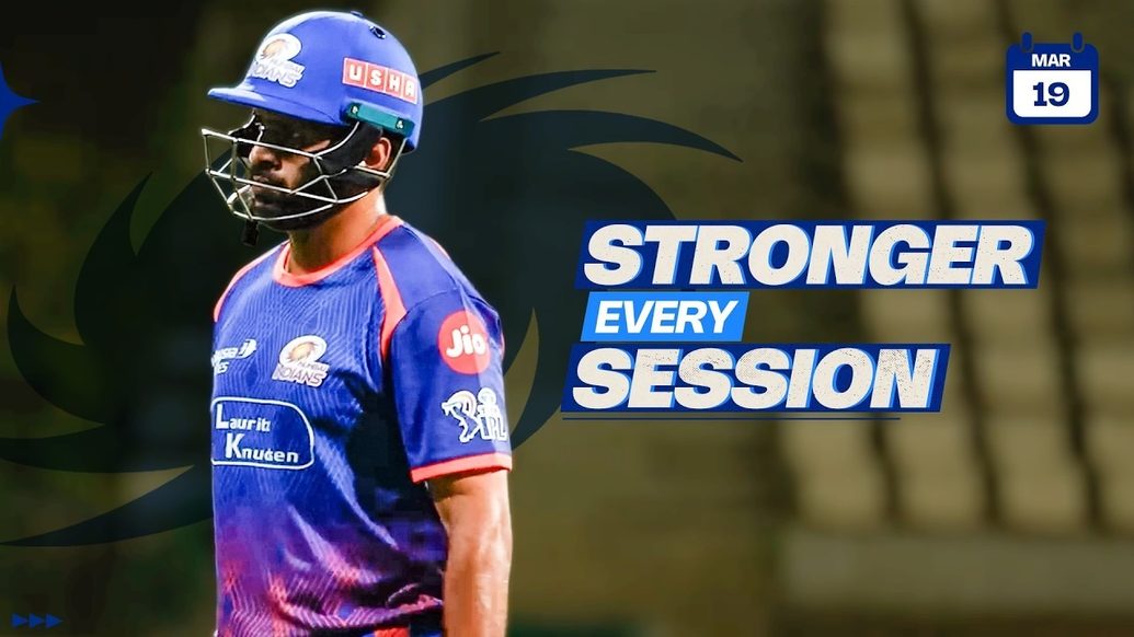 MI Daily 2026: March 19 - Building Strength Every Session | Mumbai Indians