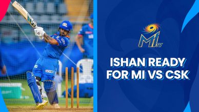 Ishan's prep for MI vs CSK | Mumbai Indians