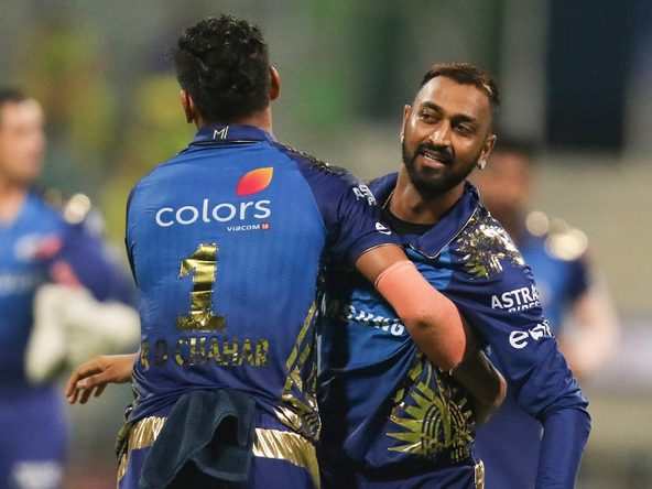 Rahul Chahar The partnership between me and Krunal is going well