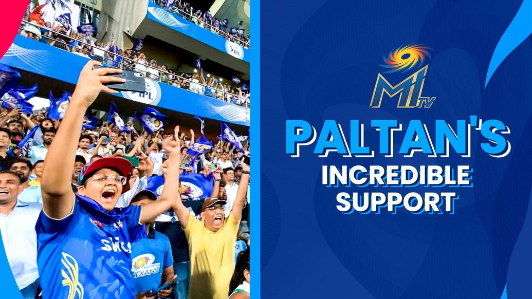 Incredible support from our Paltan | Mumbai Indians