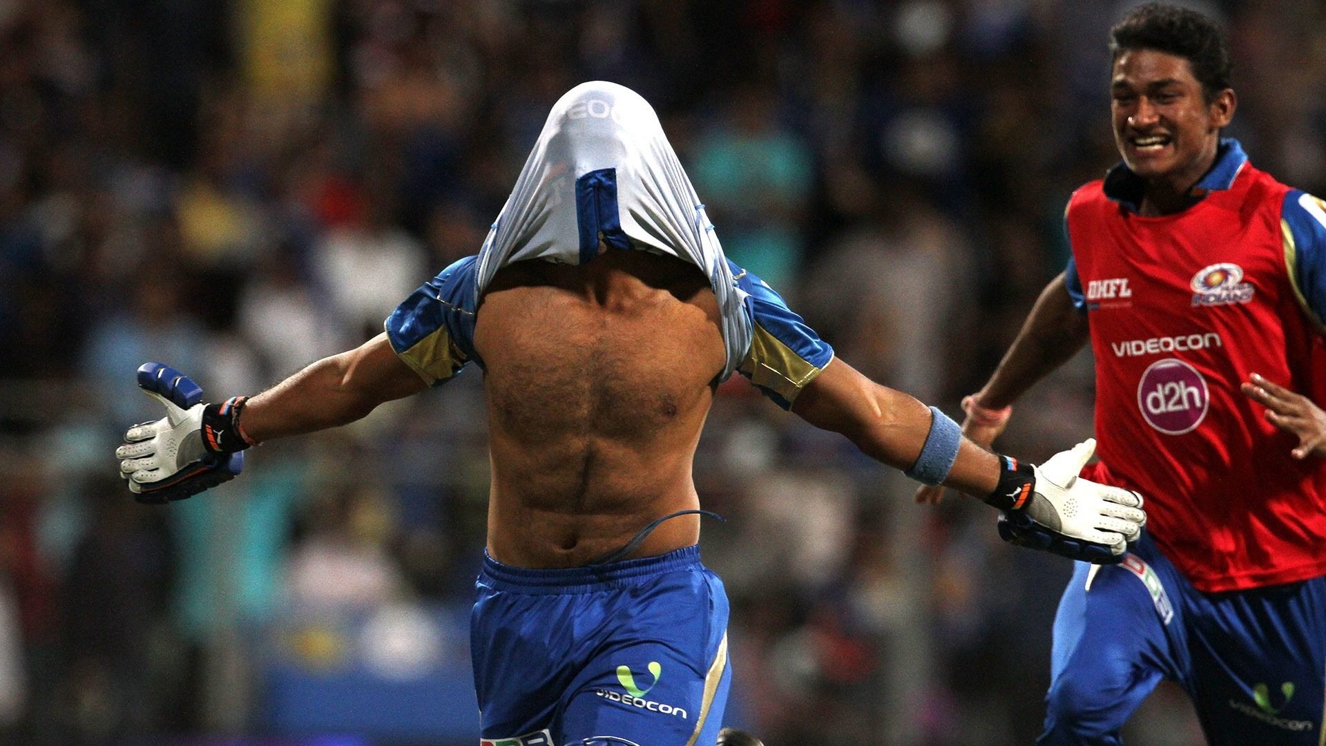 Tare: Ran towards the North Stand, I just wanted to celebrate with the fans - Mumbai Indians