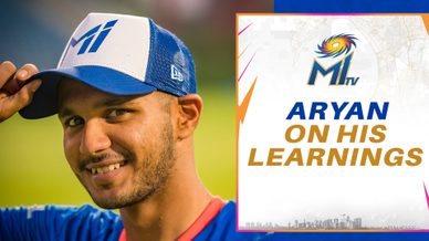 Aryan Juyal opens up on his season | Mumbai Indians