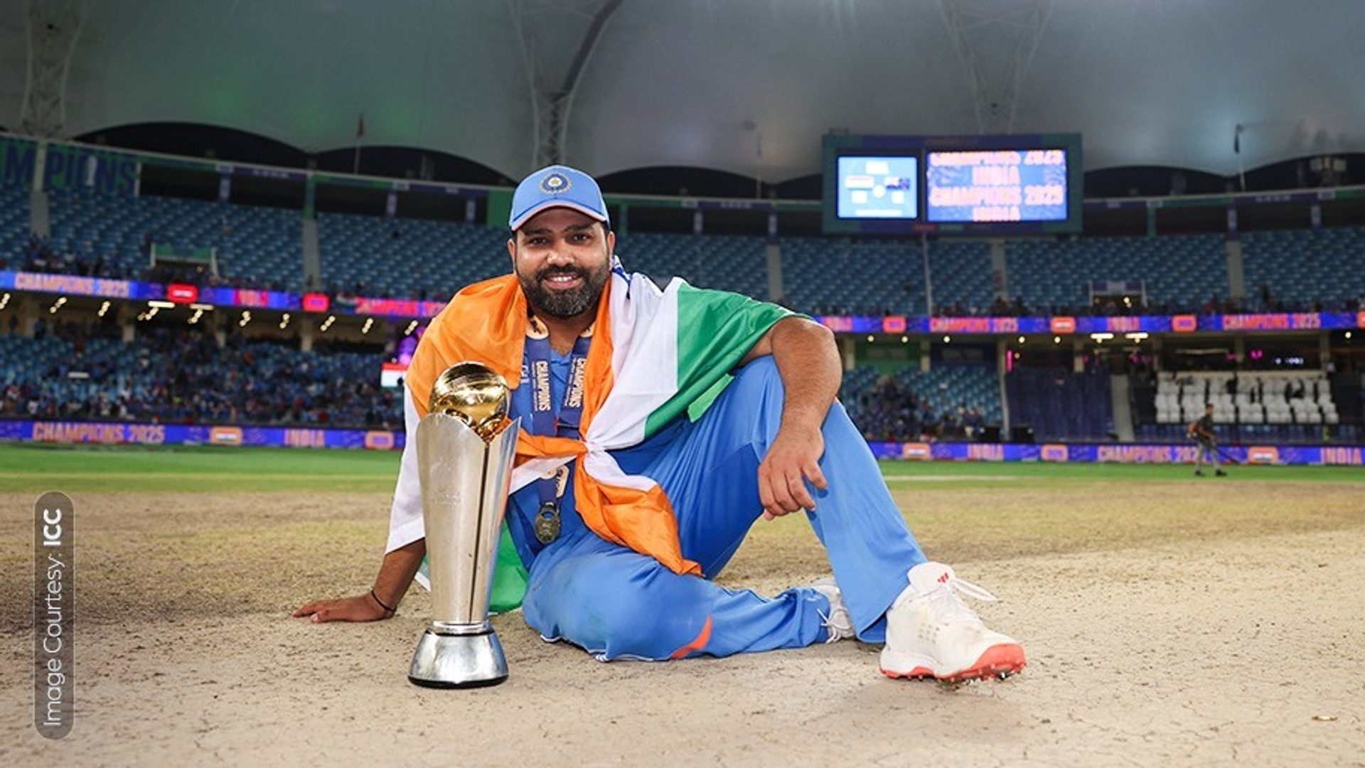 2007. 2013. 2024. 2025. Champion of Champions, ROHIT SHARMA - Mumbai Indians