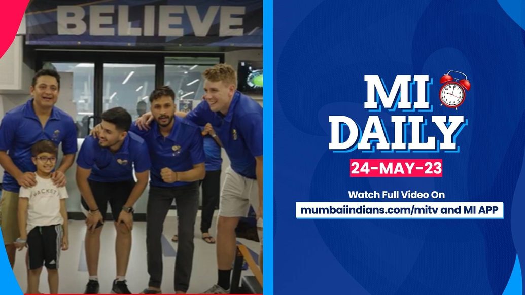 MI Daily - May 24: On our way to Ahmedabad for Qualifier 2 | Mumbai Indians