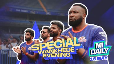 MI Daily 2025: May 16 - Presenting to you... THE ROHIT SHARMA STAND!