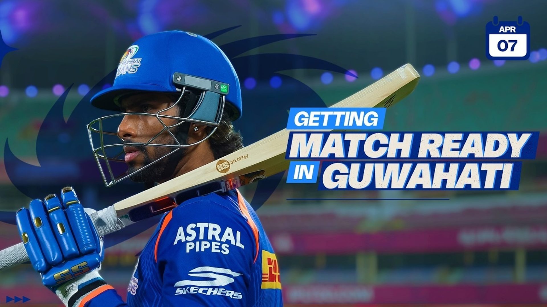 MI Daily 2026: April 7 - Pre-Match Training in Guwahati | Mumbai Indians