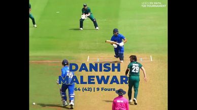 Enjoy this 𝙢𝙖𝙩𝙘𝙝-𝙬𝙞𝙣𝙣𝙞𝙣𝙜 𝙠𝙣𝙤𝙘𝙠 of 64 from Malewar in #DYT20 on March 2!