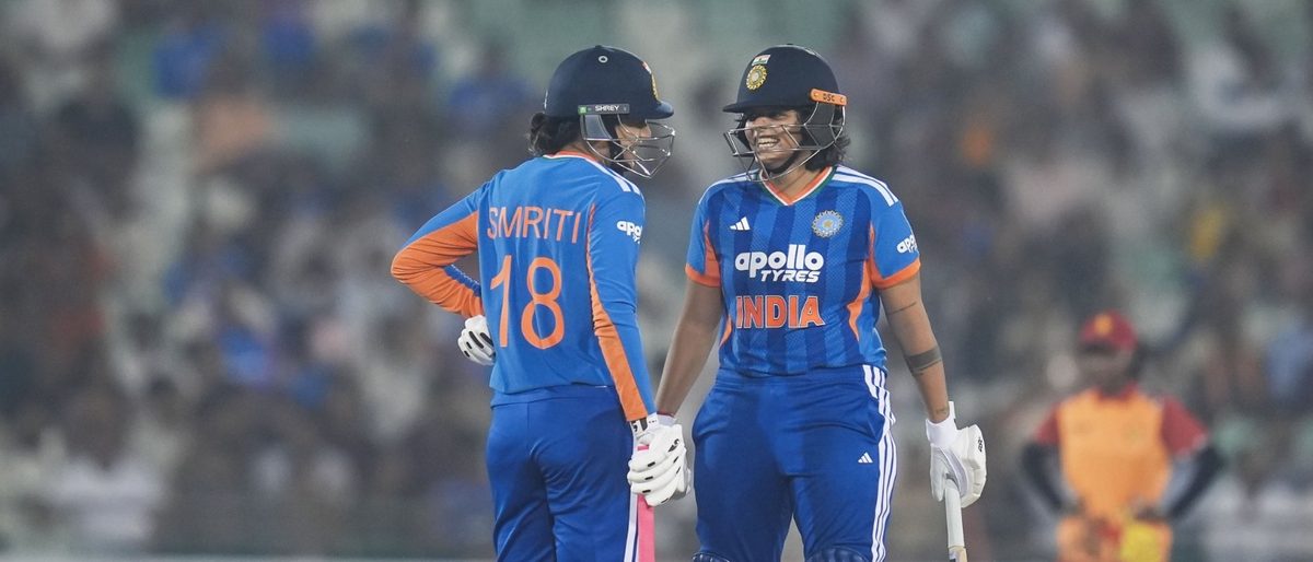 INDvZIM: Shafali-Smriti light up the night to help India go up 2-0 at Raipur