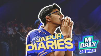 MI Daily 2025: May 26 – A challenging day in Jaipur, but Surya shines yet again!