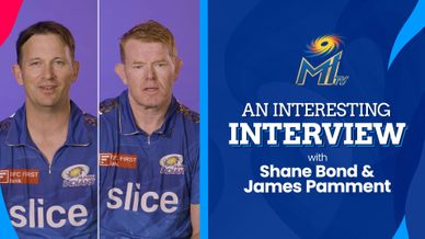 An Interesting Interview with Bond and Pamment | Mumbai Indians