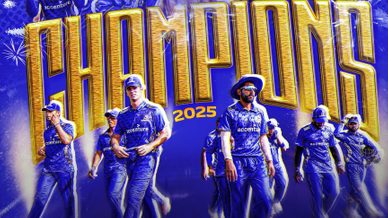 MI #OneFamily in 2025: Five playoffs, THREE CHAMPIONSHIP TROPHIES across three continents