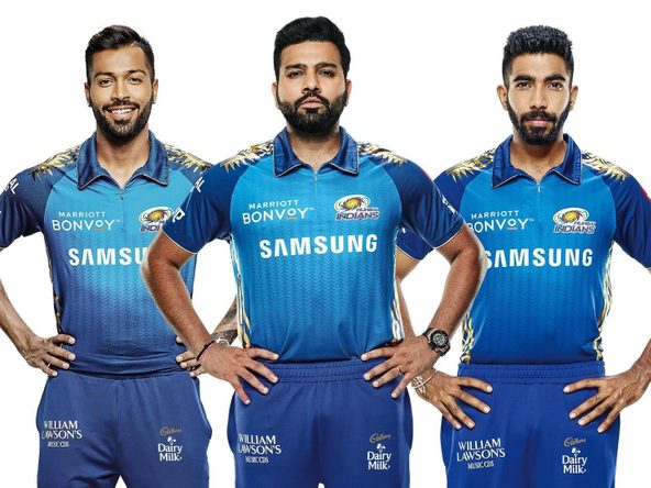 mumbai indians official jersey 2020