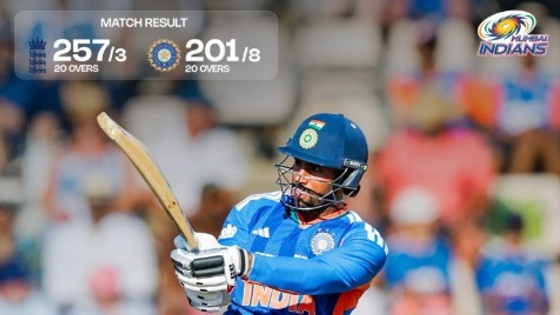 ENGvIND 5th T20I report: Tilak fifty in vain, as Buttler-Brook seal series victory for England