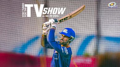 TV is back! India’s ODI Squad vs SA announced 