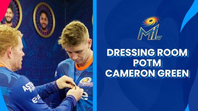 Cameron Green - Dressing room POTM | Mumbai Indians