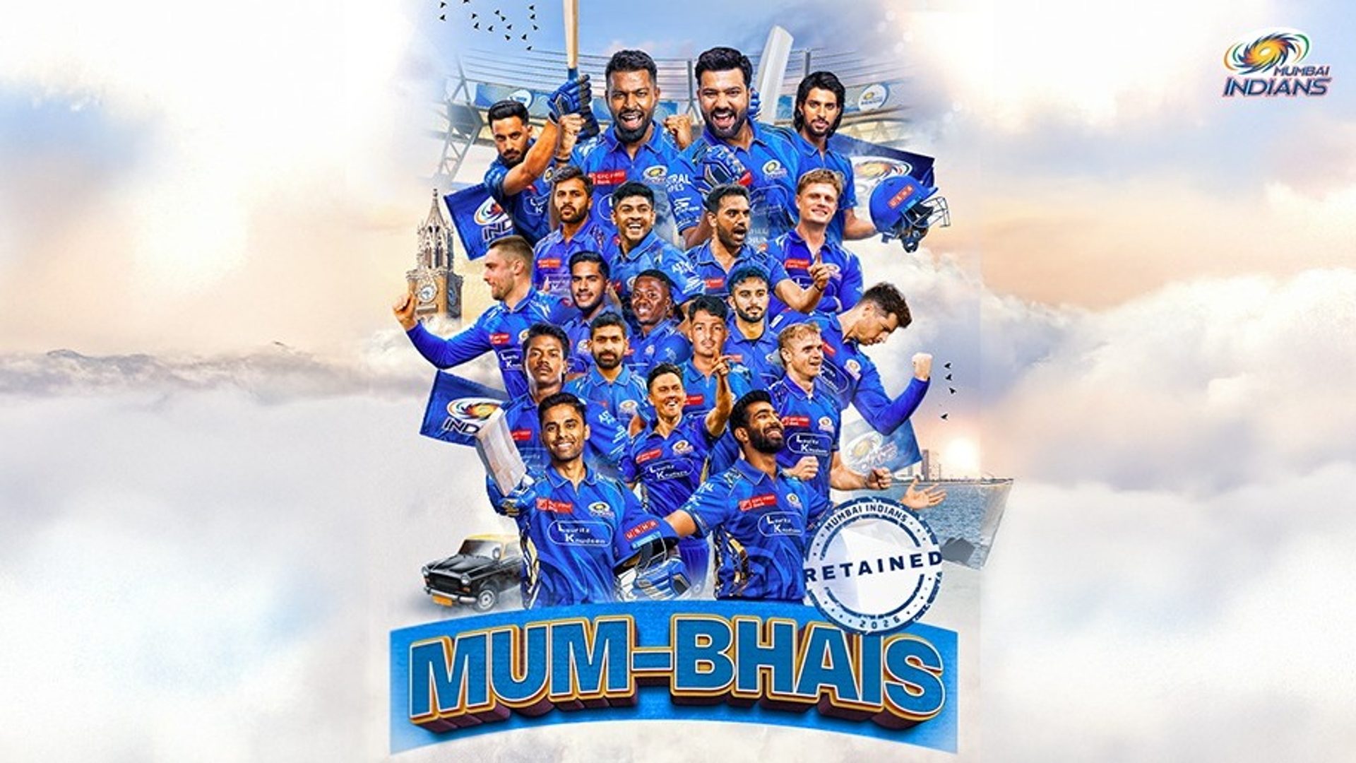 Mumbai Indians IPL 2026 Full Squad :- क्या मुंबई को ये खिलाड़ी बना पाएंगे छठी बार चैंपियन, देखिये IPL 2026 के लिए MI की पूरी टीम !
