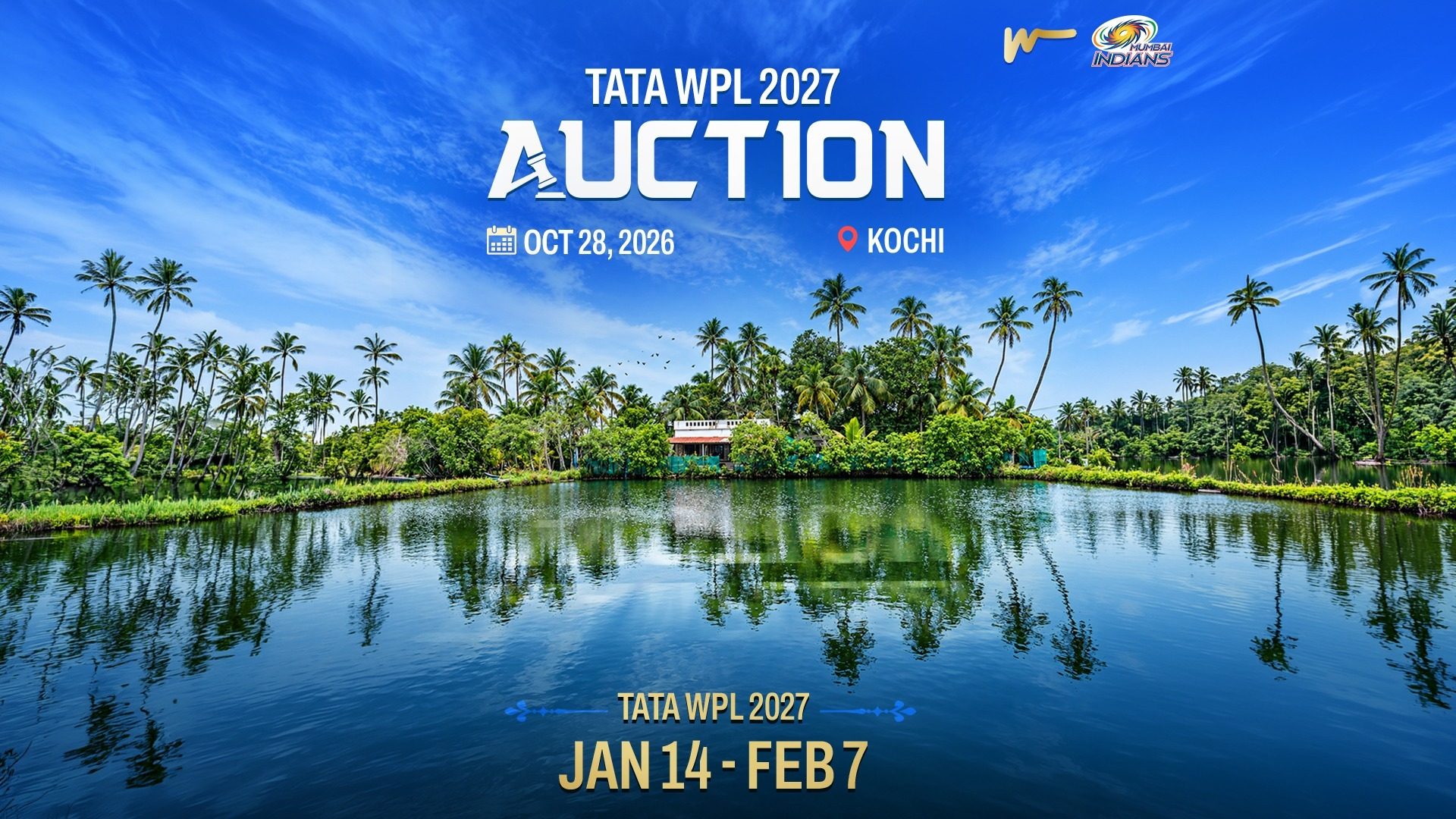 28th October 2026 - WPL Auction date ANNOUNCED, Paltan!
