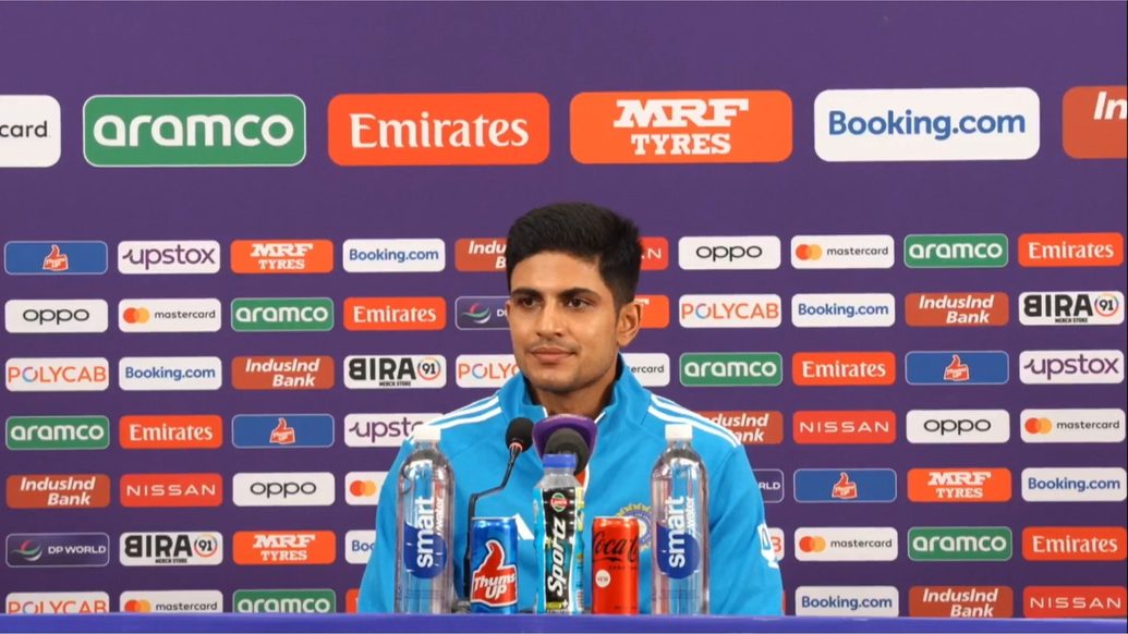 CWC 2023 Semi-final: Shubman Gill speaks at IND vs NZ post-match conference