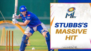 Tristan's big hit | Mumbai Indians