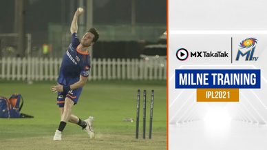 Adam Milne Training | IPL 2021