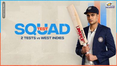 Test Cricket is back home: India's squad vs WI announced