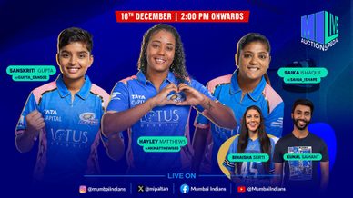 MI LIVE Auction Special 2026 ft. Hayley Matthews, Saika Ishaque & Sanskriti Gupta
