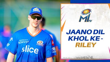 Jaano Dil Khol Ke - Riley Meredith | Mumbai Indians