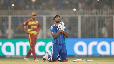 INDvWI Report: Sublime, special Samson 97* powers India into the semis