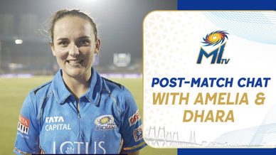 Post-match chat with Amelia & Dhara | Mumbai Indians | UPWvMI