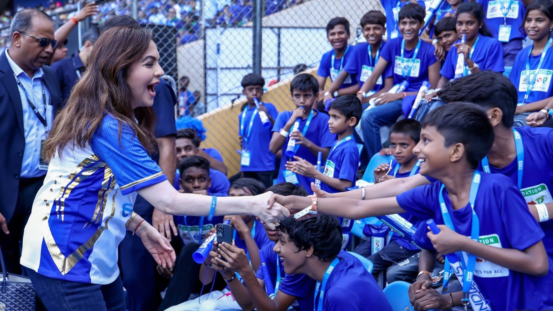 Mrs. Nita M Ambani: “Hope the kids go back with a lot of cherished memories”