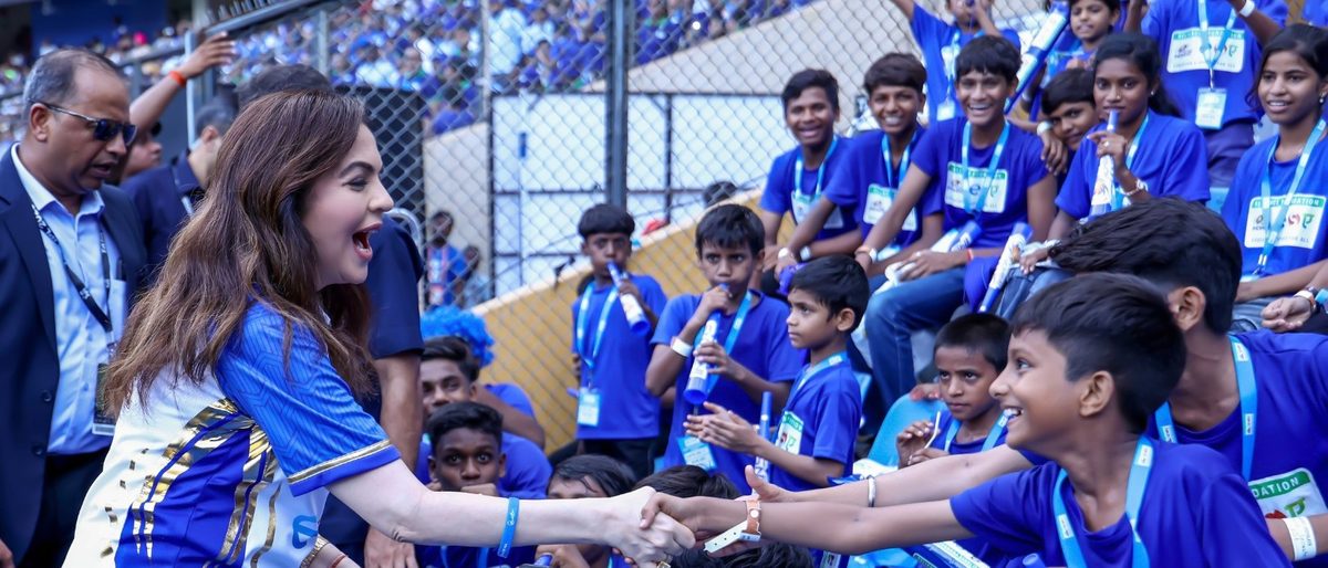 Mrs. Nita M Ambani: “Hope the kids go back with a lot of cherished memories”