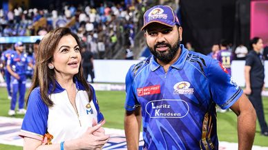 “A true legend of our city and our country”: Mrs. Nita M. Ambani congratulates Rohit on stand unveiling