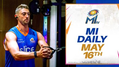 Mumbai Indians Daily (May 16): Warming up for MI vs SRH