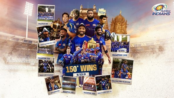 150 नॉट आउट का जश्न - कायम है मुंबई इंडियंस की जीत का दबदबा