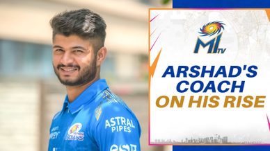 Arshad's coach on his rise as a player | Mumbai Indians