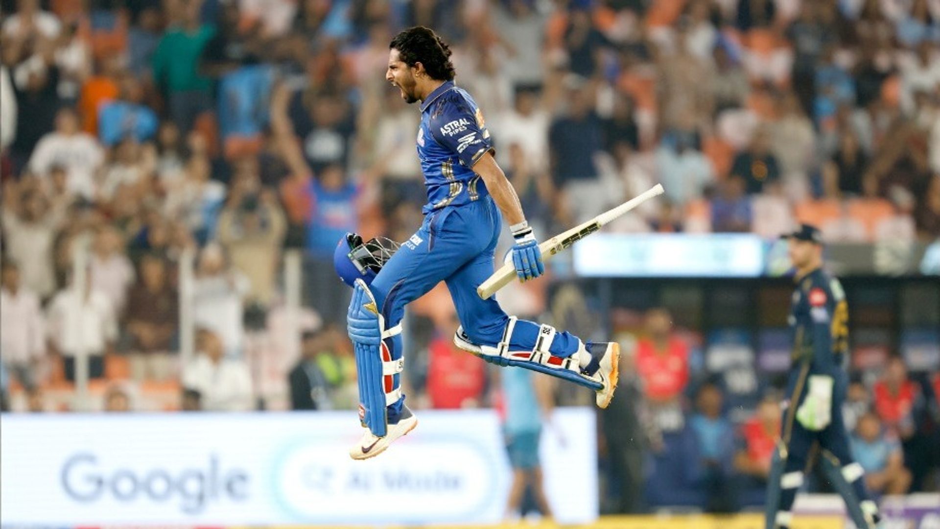 एमआई ने जीटी के खिलाफ दर्ज की जबरदस्त जीत, तिलक वर्मा और अश्विनी कुमार ने किया दमदार प्रदर्शन