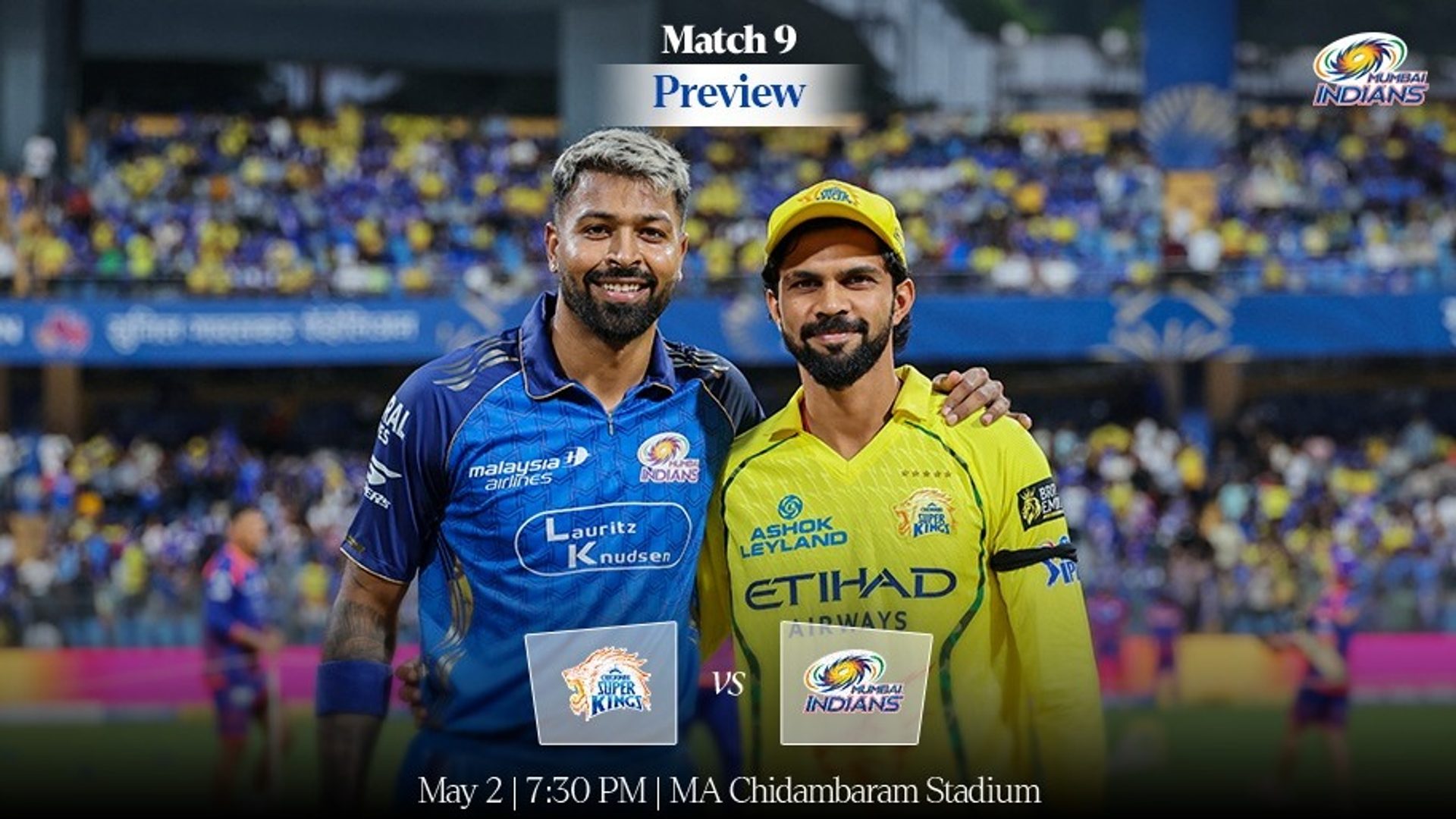 IPL मैच 9 | CSKvMI प्रीव्यू: अब हर हाल में जीतना ही एकमात्र लक्ष्य