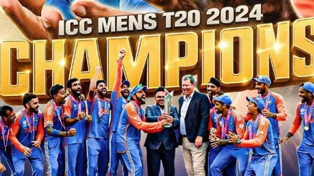 29 जून 2024 - भारत 17 साल बाद बना T20 वर्ल्ड चैंपियन!!