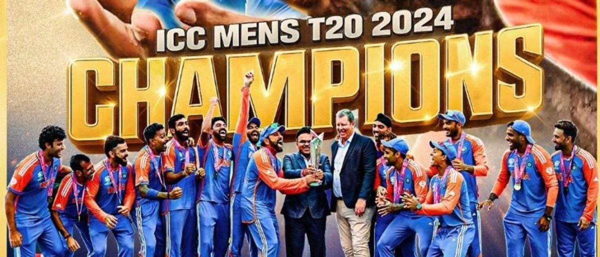 29 जून 2024 - भारत 17 साल बाद बना T20 वर्ल्ड चैंपियन!!