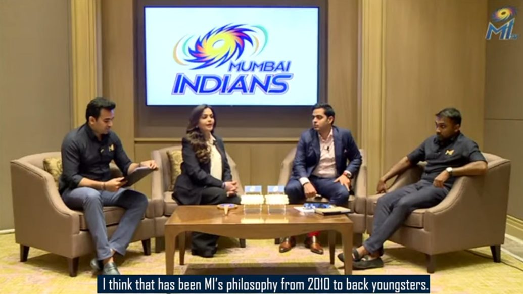 On MI's Youth First Policy Mrs. Nita Ambani Mumbai