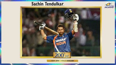 24 Feb 2010: First man on the planet to reach 200, it's the Superman from India…