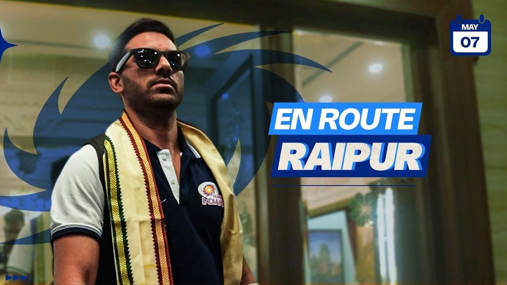 MI Daily 2026: May 07 - MI travel vlog: Raipur edition | Mumbai Indians