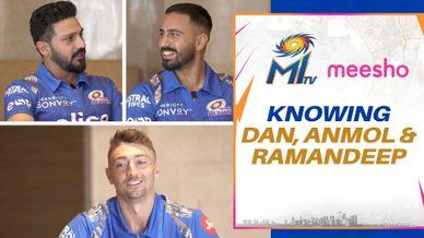 Sams, Ramandeep & Anmolpreet take on interesting fan questions | Mumbai Indians