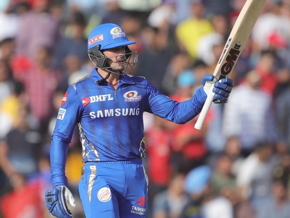 Quinton de Kock finds his bearings in MI colours - Mumbai Indians