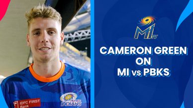 Cameron Green speaks after MI vs PBKS | Mumbai Indians